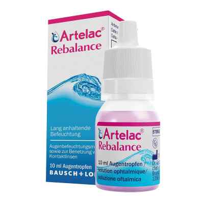 Artelac Rebalance Augentropfen für gereizte trockene Augen 10 ml von Dr. Gerhard Mann PZN 06907474