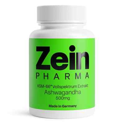 Ashwagandha mit KSM-66® Vollspektrum Extrakt 500mg, ZEINpharma
