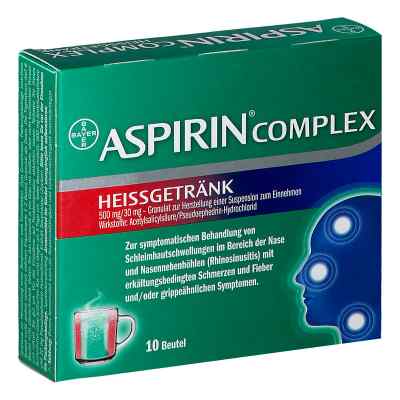 Aspirin Complex Heißgetränk 500mg / 30mg Granulat 10 stk von BAYER AUSTRIA GMBH    PZN 08200476