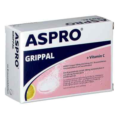 ASPRO GRIPPAL 500mg ASS + 250mg Vitamin C, Brausetabletten 20 stk von M.C.M. KLOSTERFRAU HEALTHCARE GM PZN 08200477