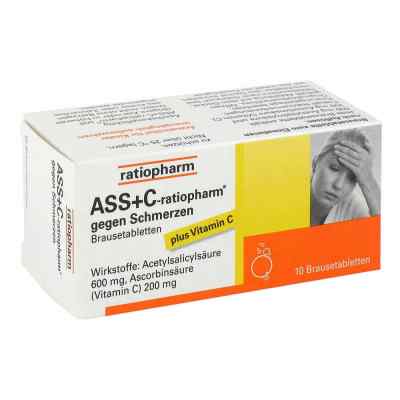 ASS+C ratiopharm gegen Schmerzen 10 stk von ratiopharm GmbH PZN 03429991