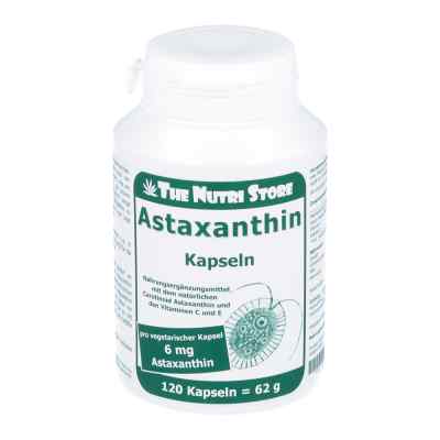 Astaxanthin 6 mg vegetarische Kapseln 120 stk von Hirundo Products PZN 07682095
