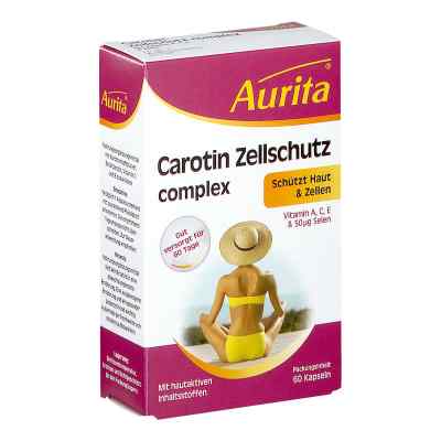 Aurita Carotin Zellschutz complex Kapseln 60 stk von OMEGA PHARMA AUSTRIA HEALTH CARE PZN 08201068