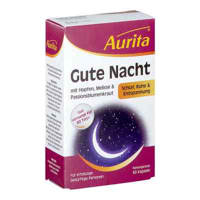 Aurita Gute Nacht Kapseln 60 stk von OMEGA PHARMA AUSTRIA HEALTH CARE PZN 08201071