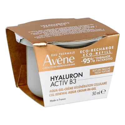 Avene Hyaluron Activ B3 Zellerneuerndes Aqua-Gel Nachfüllpack 50 ml von PIERRE FABRE DERMO KOSMETIK GmbH PZN 18705178