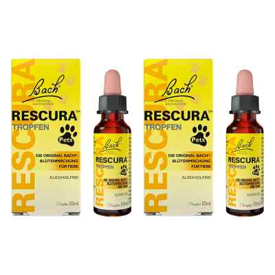 Bachblüten Original Rescura Pets Tropfen alkoholfrei