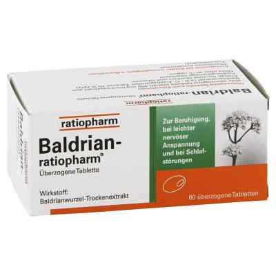 Baldrian Ratiopharm überzogene Tabletten 60 stk von ratiopharm GmbH PZN 07052750