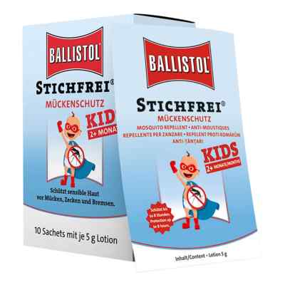 BALLISTOL Stichfrei Kids Sachet à 5 g 10 St./Pa. 5 g von Hager Pharma GmbH PZN 09283471