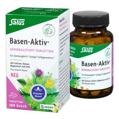 Basen-Aktiv Mineralstoff-Kräuter-Tabletten 100 stk von SALUS Pharma GmbH PZN 18316005