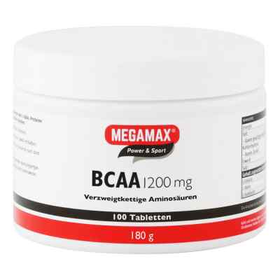Bcaa 1200 mg Megamax Tabletten 100 stk von Megamax B.V. PZN 06735369