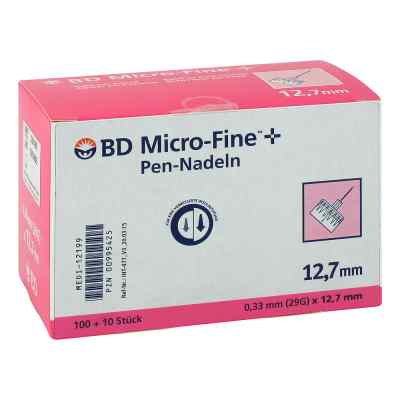 Bd Micro-fine Kanüle 0,33x12,7 mm 110 stk von Medi-Spezial GmbH PZN 00995425