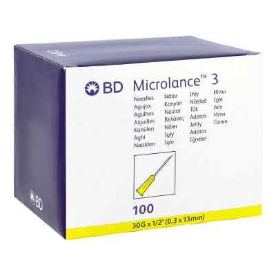 Bd Microlance Kanüle 30 G 1/2 0,29x13 mm 100 stk von 1001 Artikel Medical GmbH PZN 03024490