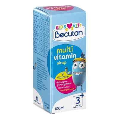 Becutan Kids Multivitamin Sirup 100 ml von SCHMIDGALL DR.A. & L.GMBH & CO KG PZN 08202453