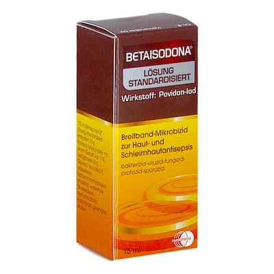 Betaisodona Lösung Standardisiert 15 ml von HERMES ARZNEIMITTEL VERTRIEBSGES PZN 08201330