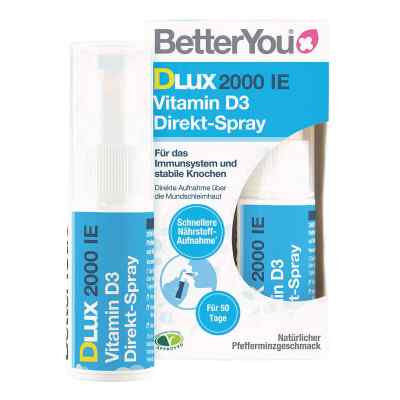 BetterYou Vitamin D3 Direkt-Spray 15 ml von Roha Arzneimittel GmbH PZN 16223831