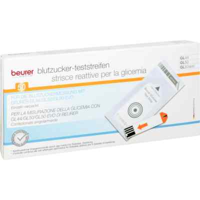 Beurer Gl44/gl50 Blutzucker-teststreifen Folie 50 stk von 1001 Artikel Medical GmbH PZN 12772630