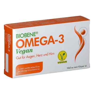 BIOBENE Omega-3 Vegan Kapseln 30 stk von NATURAL PRODUCTS & DRUGS GMBH    PZN 08200860