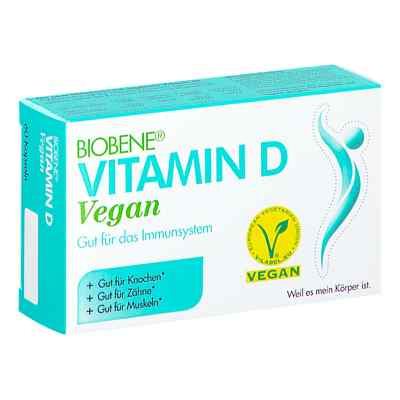 Biobene Vitamin D Kapseln vegan 60 stk von BENE PHARMA             PZN 08201205