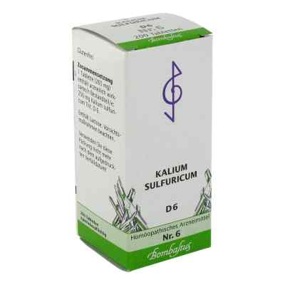 Biochemie 6 Kalium sulfuricum D6 Tabletten 200 stk von Bombastus-Werke AG PZN 01365927