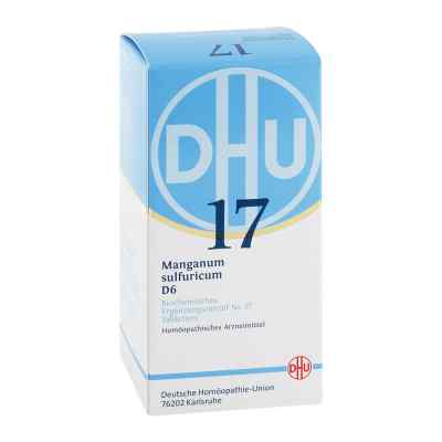 Biochemie Dhu 17 Manganum sulfuricum D6 Tabletten 420 stk von DHU-Arzneimittel GmbH & Co. KG PZN 06584410