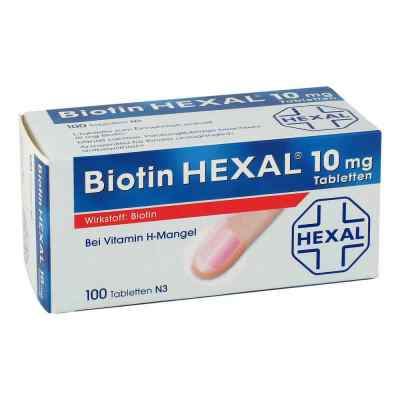 Biotin Hexal 10 mg Tabletten 100 stk von Hexal AG PZN 02894148