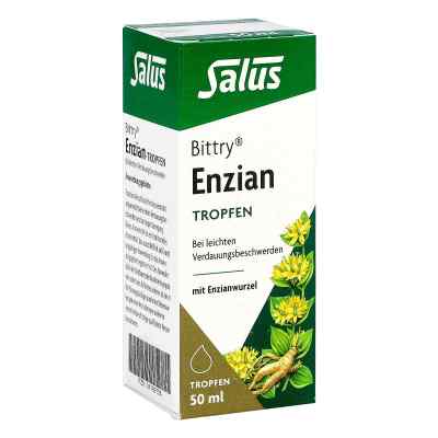 Bittry Enzian-tropfen b.leicht.Verdauungsbeschw. 50 ml von SALUS Pharma GmbH PZN 04789734