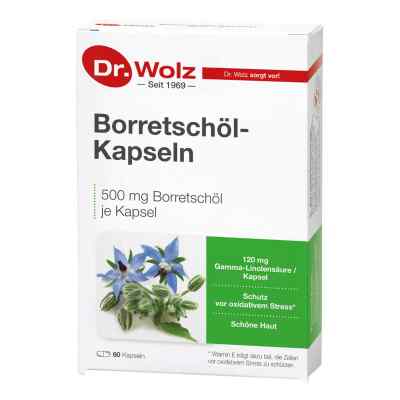 Borretschöl Kapseln Doktor wolz 60 stk von Dr. Wolz Zell GmbH PZN 04447726