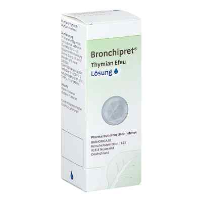 Bronchipret Lösung 100 ml von BIONORICA AUSTRIA GMBH           PZN 08201381