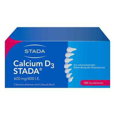 Calcium D3 STADA 600 mg / 400 i.E. - zur unterstützenden Behandl 120 stk von STADA Consumer Health Deutschlan PZN 09234314