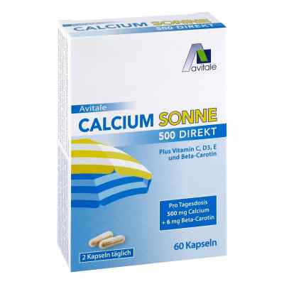 Calcium Sonne 500 Kapseln 60 stk von Avitale GmbH PZN 17819477
