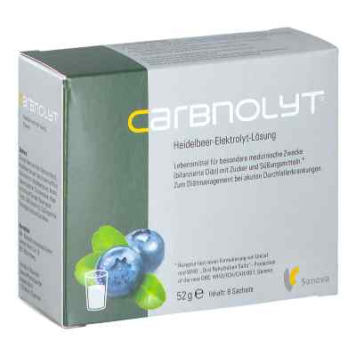 CARBNOLYT Heidelbeer-Elektrolyt-Lösung, Sachets 8 stk von SANOVA PHARMA GESMBH, OTC        PZN 08201027
