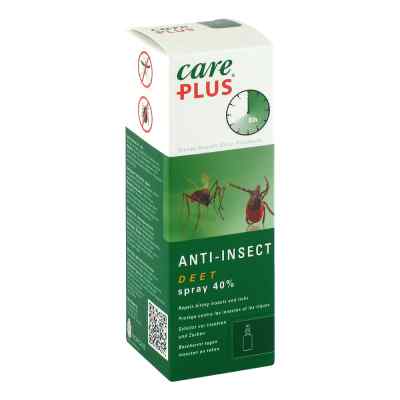 Care Plus Deet Anti Insect Spray 40% 60 ml von Tropenzorg B.V. PZN 00567379