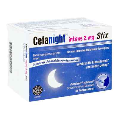 Cefanight Intens 2 Mg Stix 42 stk von Cefak KG PZN 17553559
