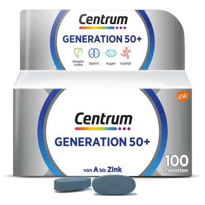 Centrum Generation 50+ 100 stk von GlaxoSmithKline Consumer Healthc PZN 14170533
