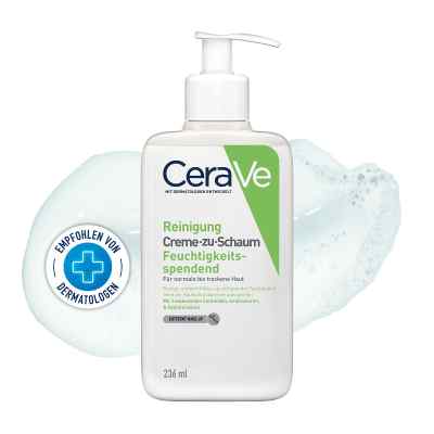 CeraVe Creme-zu-Schaum Reinigung 236 ml von L'Oreal Deutschland GmbH PZN 16827440