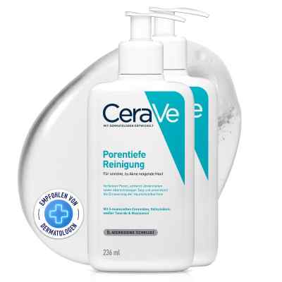 Cerave Porentiefe Reinigung Gel 2 x236 ml von L'Oreal Deutschland GmbH PZN 08102808