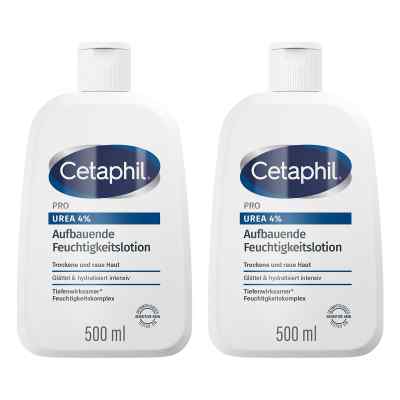 Cetaphil Pro Urea 4% Lotion 2x500 ml von Galderma Laboratorium GmbH PZN 08105089