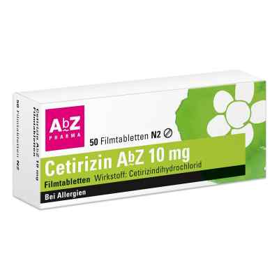 Cetirizin AbZ 10mg 50 stk von AbZ Pharma GmbH PZN 06716142