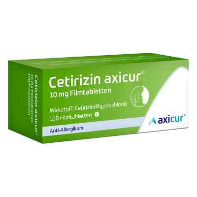 Cetirizin axicur 10 mg Filmtabletten
