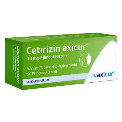 Cetirizin axicur 10 mg Filmtabletten