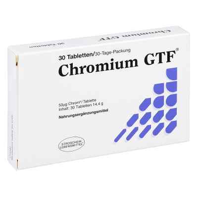 Chromium Gtf Tabletten 30 stk von Stroschein Gesundkost Ammersbek  PZN 03346526