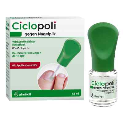 Ciclopoli gegen Nagelpilz mit Applikationshilfe