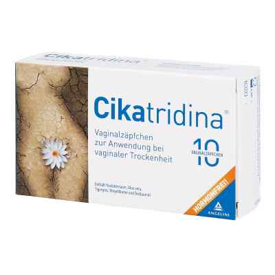 Cikatridina Vaginalzäpfchen 10 stk von ANGELINI PHARMA OESTERREICH GMBH PZN 08200128