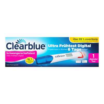 Clearblue Schwangerschaftst.ultra Frühtest Digital 1 stk von Procter & Gamble GmbH PZN 17364717