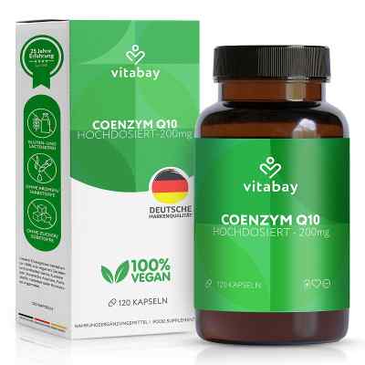Coenzym Q10 Ubichinon Komplex 200 Mg Vegan Kapseln