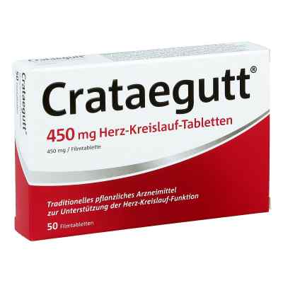 Crataegutt 450 mg Herz-Kreislauf-Tabletten 50 stk von Dr.Willmar Schwabe GmbH & Co.KG PZN 14064529