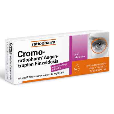 Cromo-ratiopharm® Augentropfen Einzeldosis