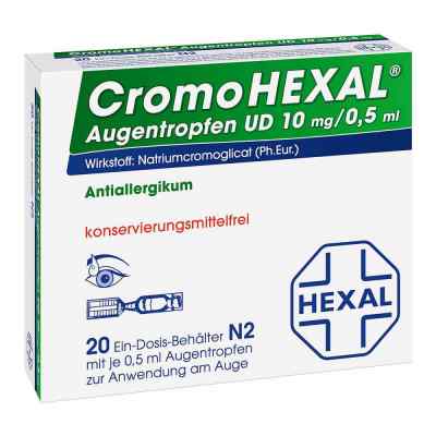 CromoHEXAL Augentropfen UD 20 stk von Hexal AG PZN 03867165