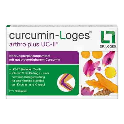 Curcumin-Loges Arthro Plus UC-II Kapseln 60 stk von Dr. Loges + Co. GmbH PZN 17887295