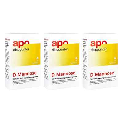 D-Mannose Tabletten 3x90 stk von Euro OTC Pharma GmbH PZN 08102065